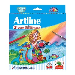 Artline Water Colour Pencil (24 Colours)